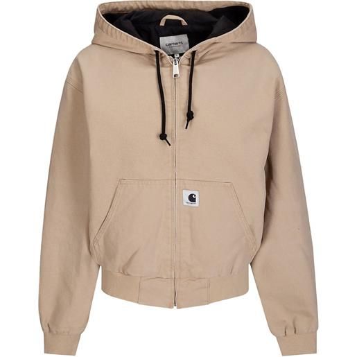 Carhartt WIP giacca w' og con cappuccio - toni neutri