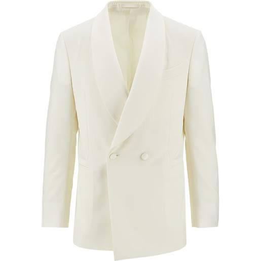 Caruso blazer doppiopetto - toni neutri