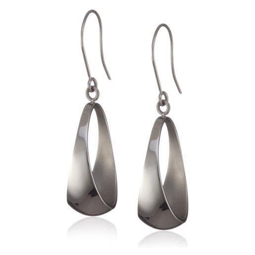 Orecchini Lobo Donna Re Carlo Iris Oro Bianco Zaffiri 0,65ct e Diamanti 0,11ct E33CC251/ZB