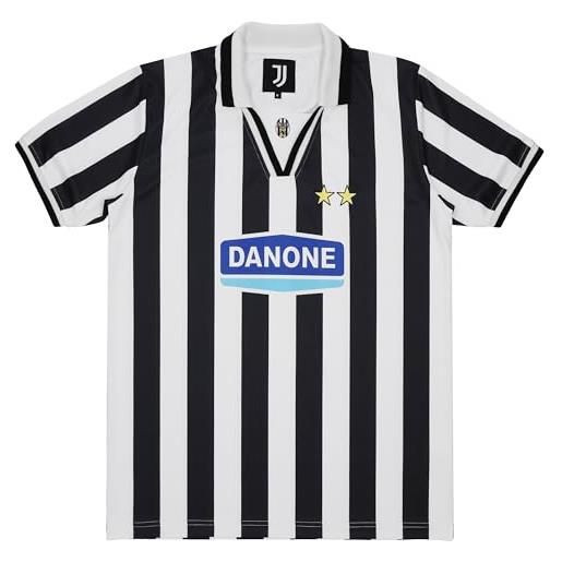 Juventus - maglia storica home 1994/95, tshirt storica home, tshirt juventus - taglia m