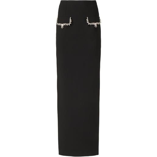 Costarellos gonna a matita stara lunga - nero