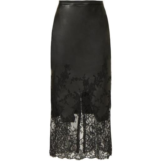 Costarellos gonna midi a matita asha - nero