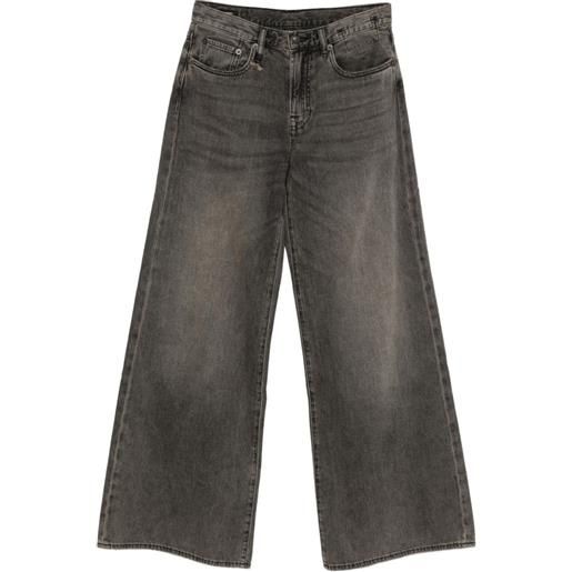 R13 jeans a gamba ampia - grigio