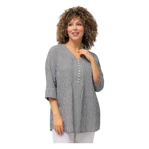 Ulla Popken tunika tunica, schwarz, 46 donna