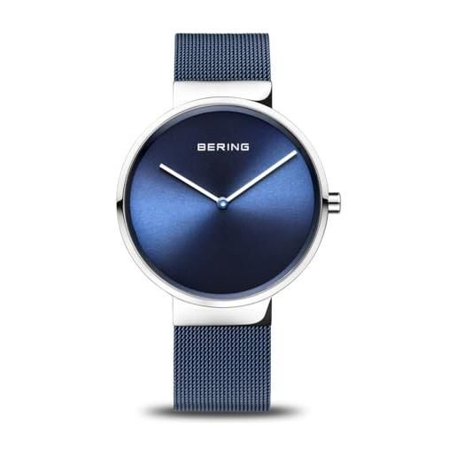 Zeppelin Orologio da uomo con cinturino in maglia milanese in acciaio inox massiccio, serie 100 anni, cronografo, data, allarme 8680M, 8680m-3 - Zb verde chiaro, bracciale