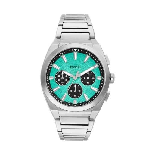 PAGRNE DESIGN Orologio Da Uomo Al Quarzo G Giapponese VK63 - Cronografo In Acciaio Inossidabile 316, Impermeabile, Quadranti Secondari E Data, Regalo