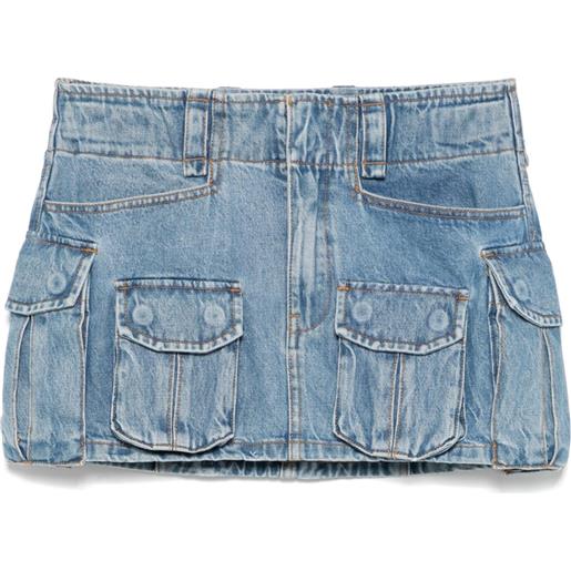 Alexander Wang minigonna a vita media - blu