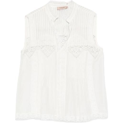 TWINSET blusa - bianco