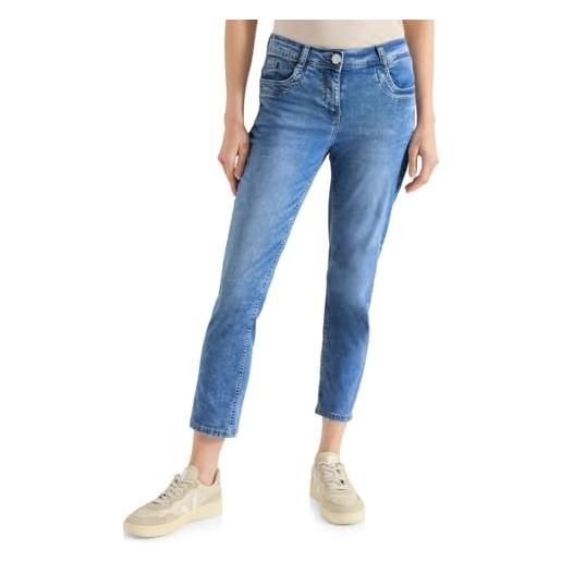 Cecil jeans slim leg light blue washed 28