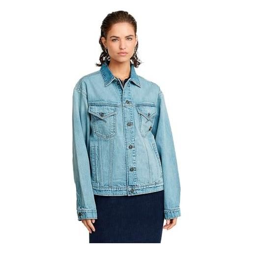 G-STAR donna relaxed denim jacket, blu (sun faded cloudburst d24347-d536-g339), xl