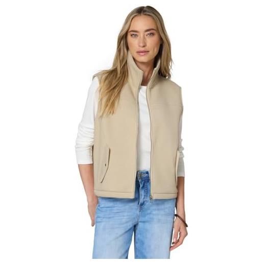 Street One gilet corto smoke beige mel. 44