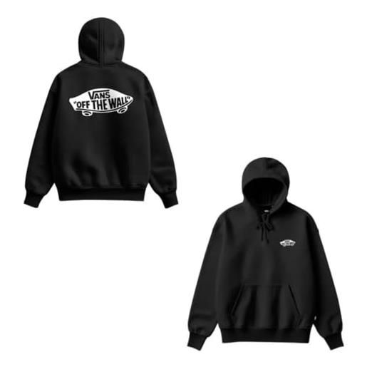 Vans pullover doppio standard, nero/bianco, s, nero/bianco, s