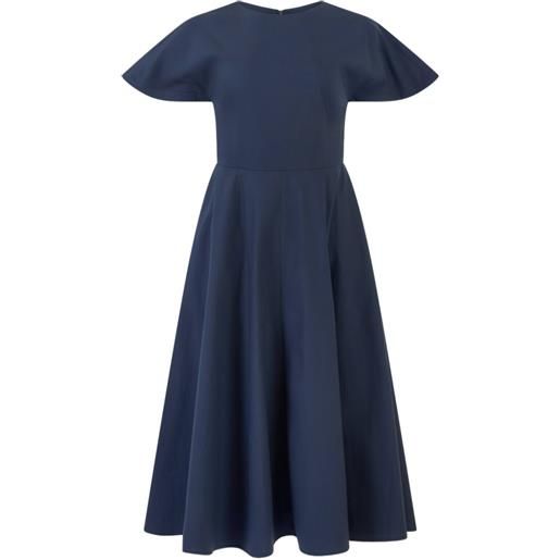 Rosie Assoulin abito buttercup - blu