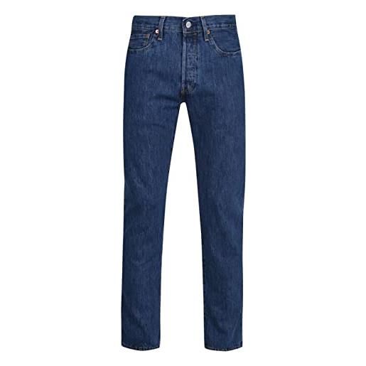 Levi's 501 original fit, jeans uomo, stonewash, 34w / 34l