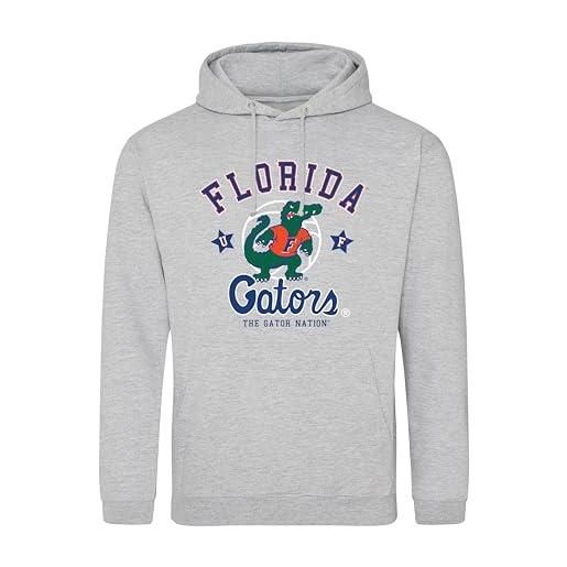 Outerstuff felpa con cappuccio university of florida grigio, grigio, m