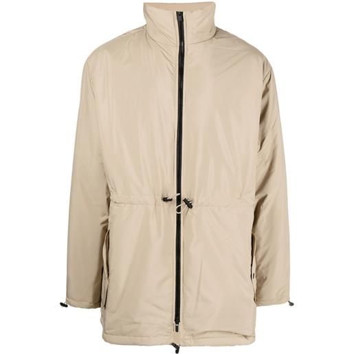 FEAR OF GOD ESSENTIALS giacca con zip - marrone