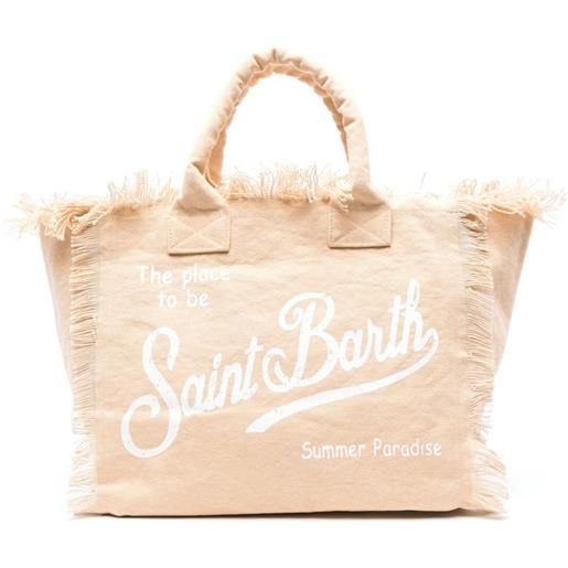 MC2 Saint Barth borsa da spiaggia vanity - toni neutri