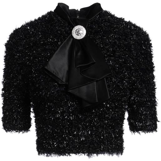 BALMAIN - maglia con zip