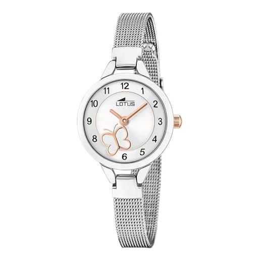 OROLOGIO LOTUS CLASSIC STEEL 18670/3 AZZURO BRACCIALE IN ACIAIO, UOMO