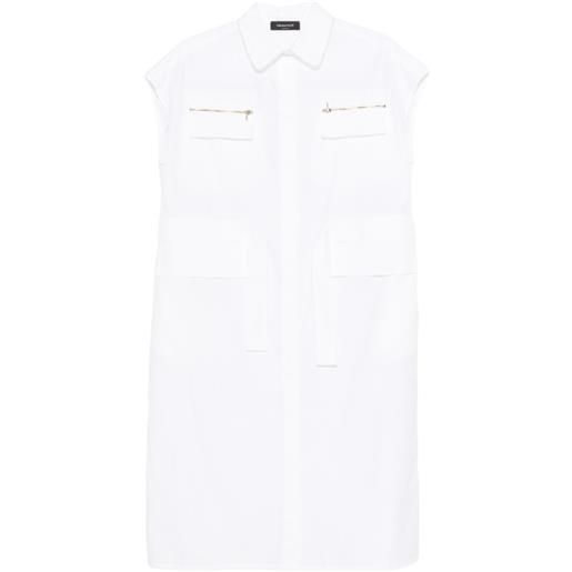Fabiana Filippi abito con tasche - bianco