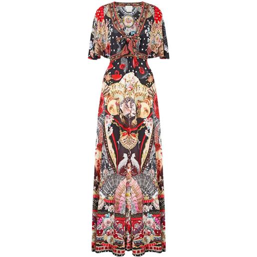 Camilla abito lungo daughters of duende - nero