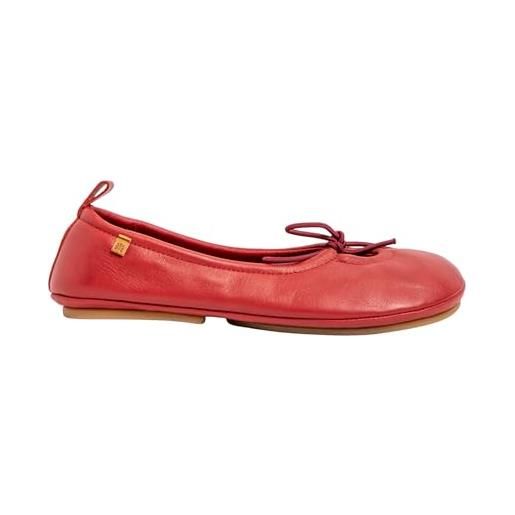 El Naturalista n5821 essence, sandali bassi donna, rosso, 39 eu