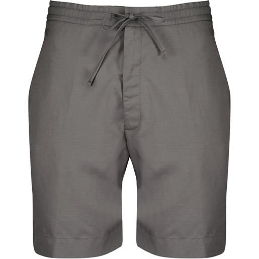 Officine Generale shorts phill con coulisse - grigio