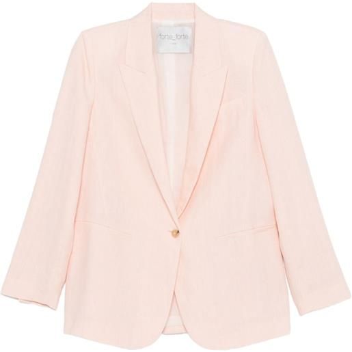 Forte Forte blazer con bottoni - rosa