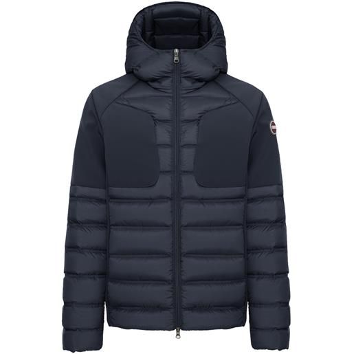 COLMAR ORIGINALS piumino con cappuccio inserti scuba