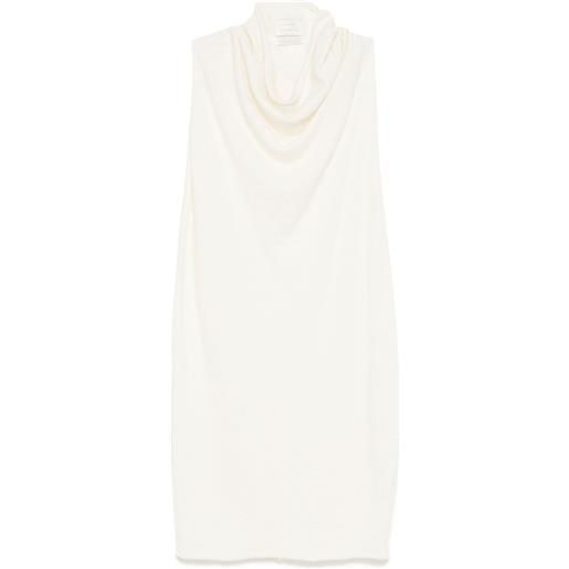 Lauren Manoogian abito drappeggiato - bianco