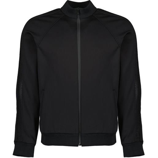 FENDI felpa con zip - nero