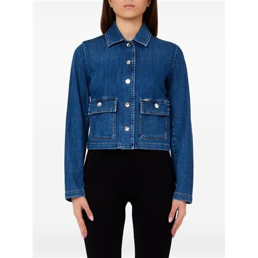 LIU JO giacca con bottoni e tasche - blu