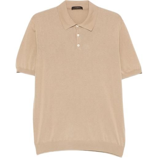 Zanone polo con bottoni - toni neutri