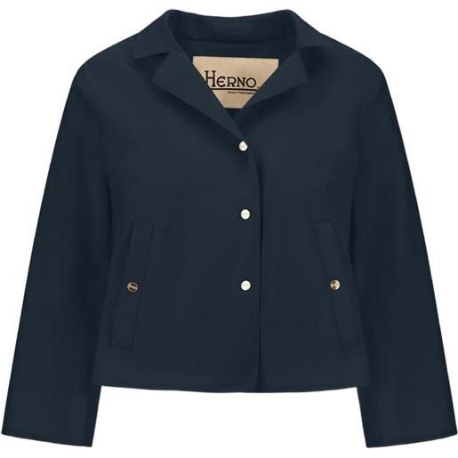 Herno giacca con bottoni - blu