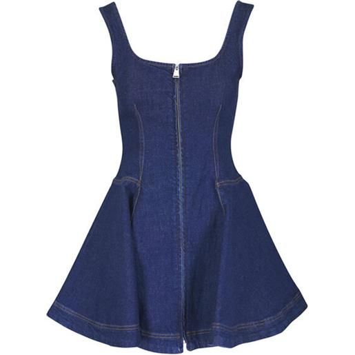 Simkhai abito corto denim - blu