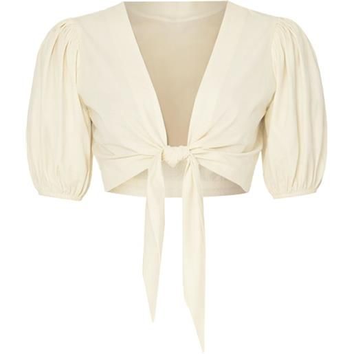 Lisa Marie Fernandez blusa the pouf - toni neutri