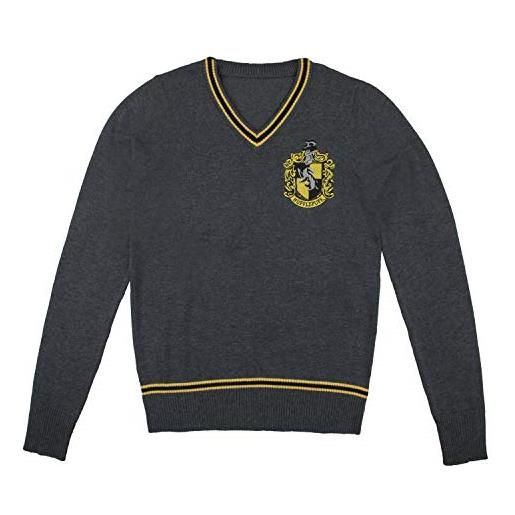 Cinereplicas maglia harry potter hogwarts - collo a v - adulti e bambini - licenza ufficiale harry potter