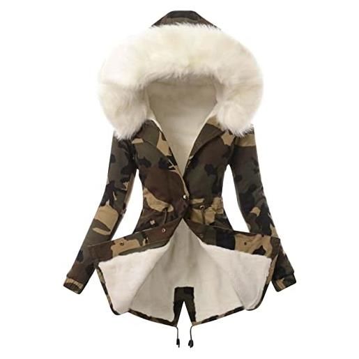 Donna Giacche Jeans Autunno Elegante Moda Giacca Manica Lunga Bavero