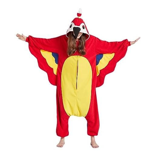 ZKomoL Pigiama Kigurumi Per Bambini - Onesie Unisex Con Motivi Animali, Costume Per Halloween E Carnevale, Morbido E Caldo