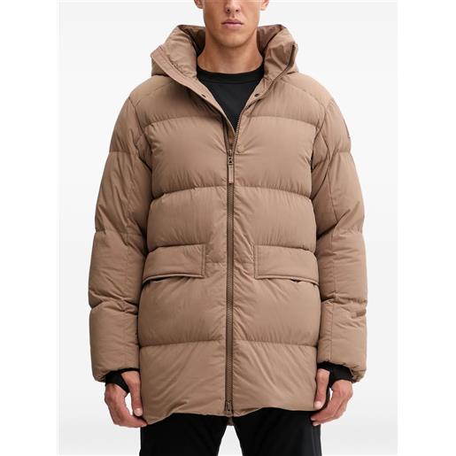 BOGNER FIRE+ICE piumino yaron con cappuccio - marrone