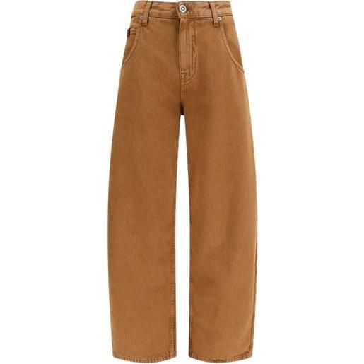 Jacob Cohën jeans con cinque tasche - marrone