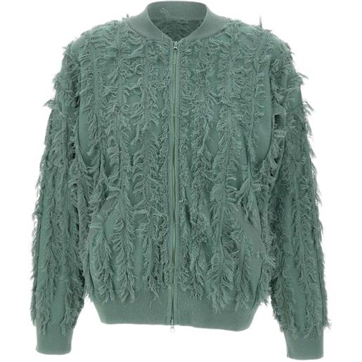 Kangra giacca con zip - verde