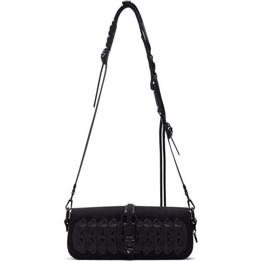 Junya Watanabe MAN borsa messenger con fibbia - nero