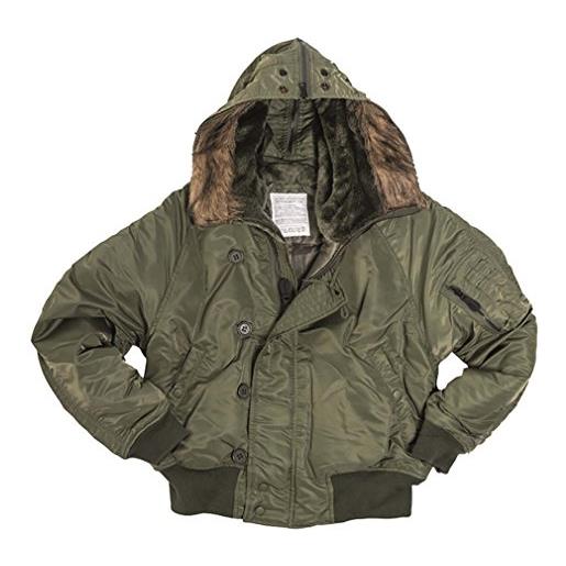 Mil-Tec giacca unisex us n2b, schwarz, m