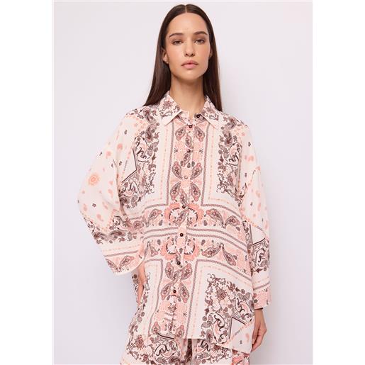 Gaudì camicia da donna con stampa paisley