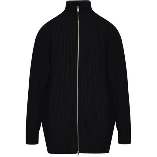 MM6 Maison Margiela giacca con zip - nero