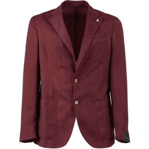 BRANDO blazer monopetto - rosso