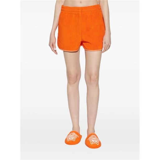 Versace Home shorts con bordo elasticizzato - arancione