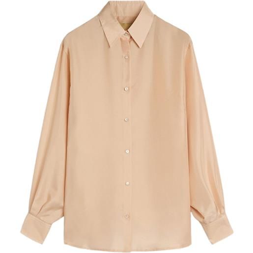 MOMONÌ camicia akemi - toni neutri