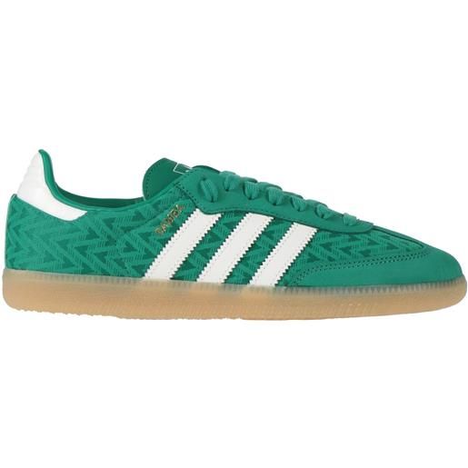 adidas gazelle silver green womens ADIDAS ORIGINALS Gazelle Indoor Sneakers in Green and Yellow for Men a –  Pavidas main image 0